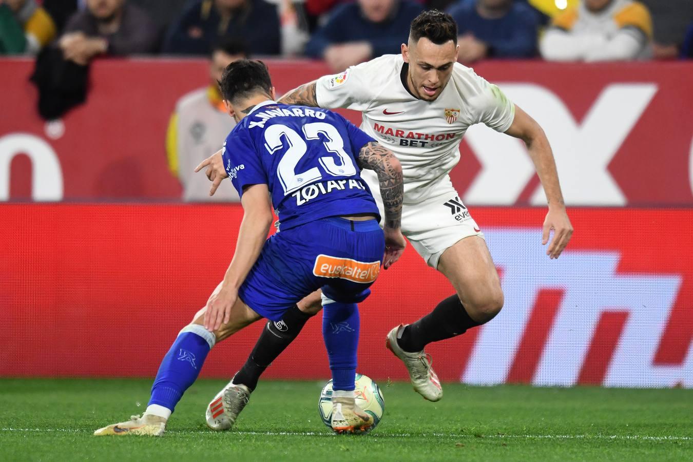 El Sevilla-Alavés (1-1) del Pizjuán, en imágenes