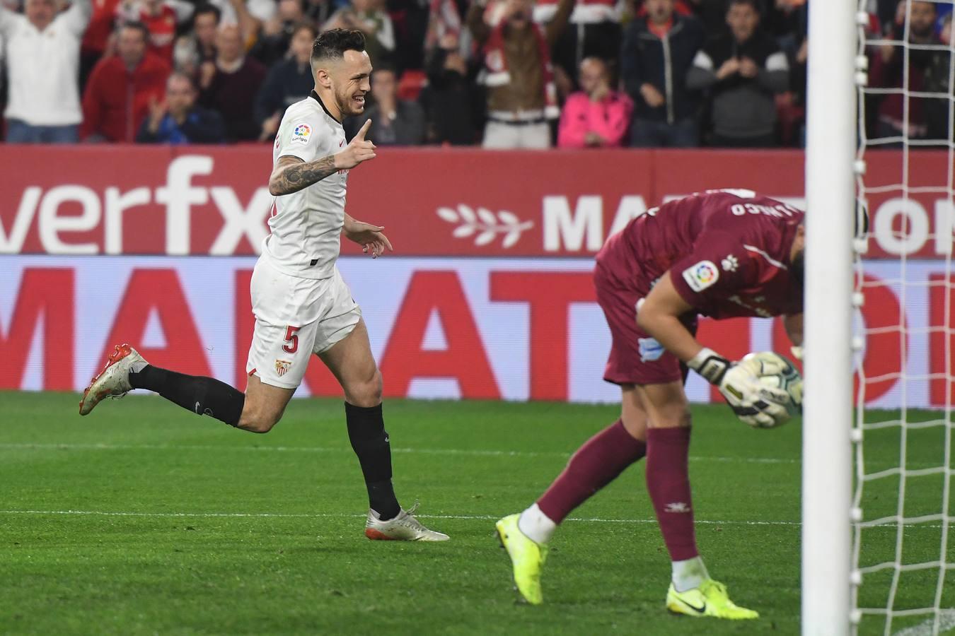 El Sevilla-Alavés (1-1) del Pizjuán, en imágenes