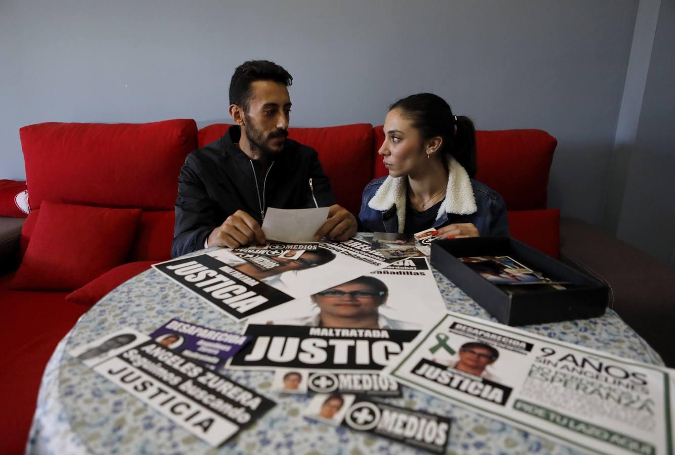 La entrevista al hijo de la desaparecida Ángeles Zurera, en imágenes