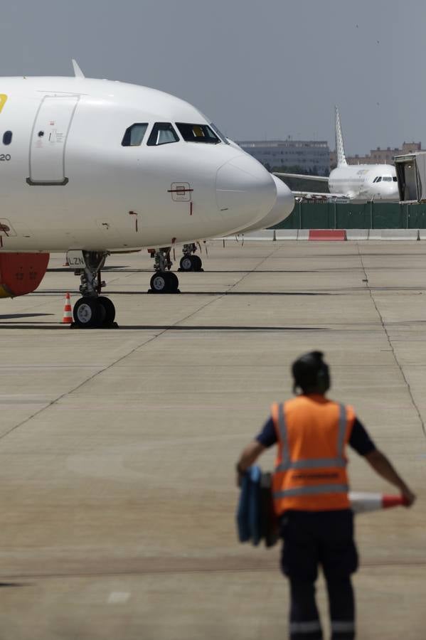 El aeropuerto de Sevilla empieza a operar como punto de entrada de viajeros extranjeros