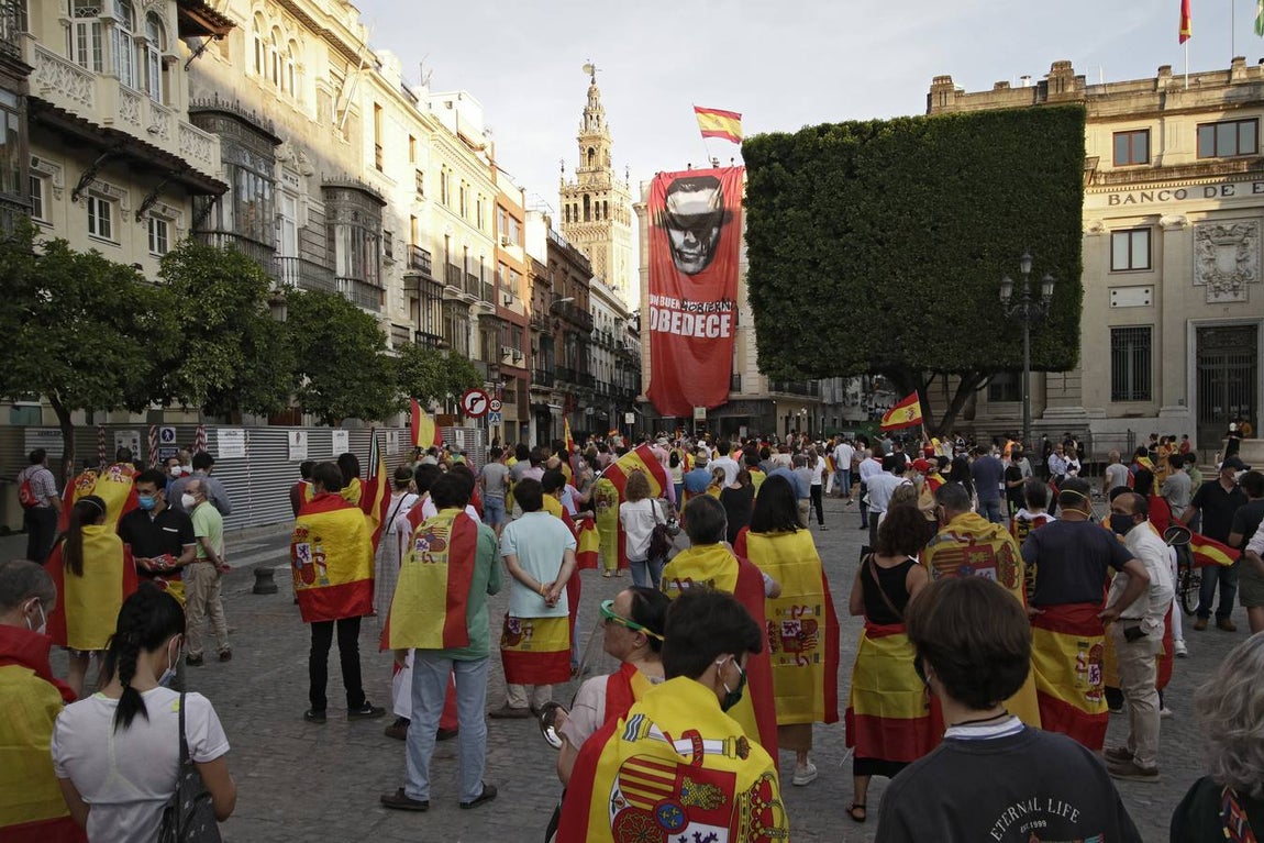En imágenes, protestas contra el gobierno en la Plaza San Francisco