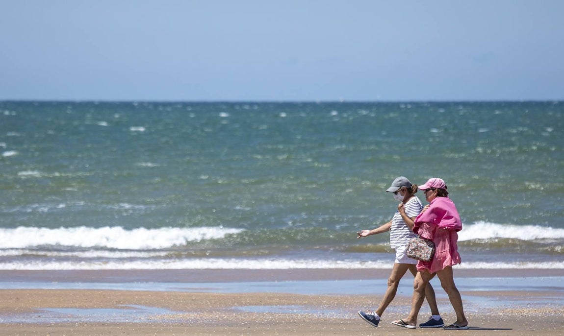 Muchas ganas de playa en Huelva