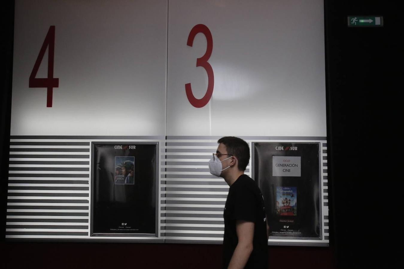 En imágenes, la reapertura de las salas de cine en Córdoba