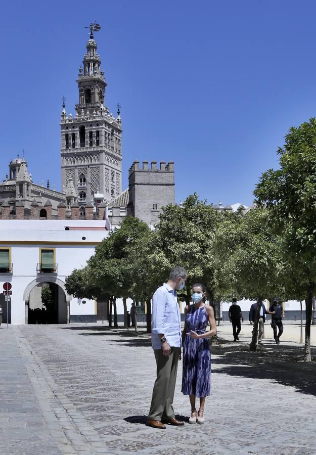 En fotos: los Reyes, en la Catedral y el Alcázar
