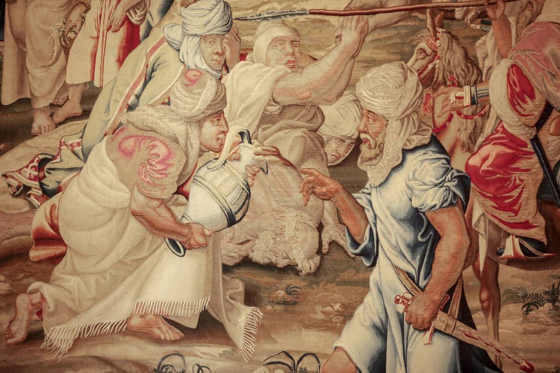 Vuelve a poder visitarse el Salón de los Tapices del Real Alcázar de Sevilla