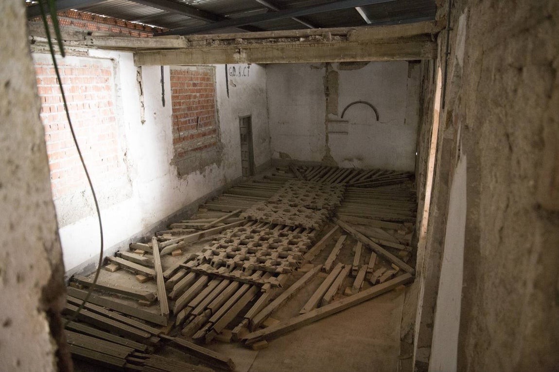 El estado de las obras de restauración de la iglesia del convento Madre de Dios