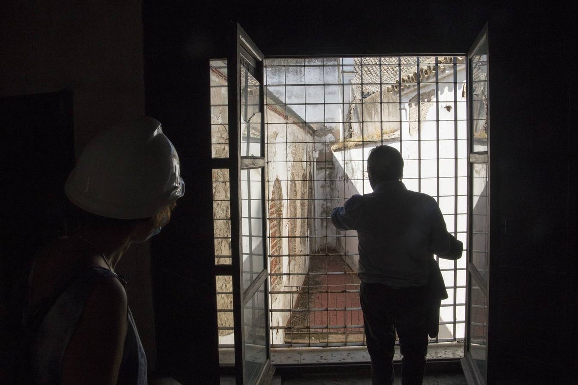 El estado de las obras de restauración de la iglesia del convento Madre de Dios