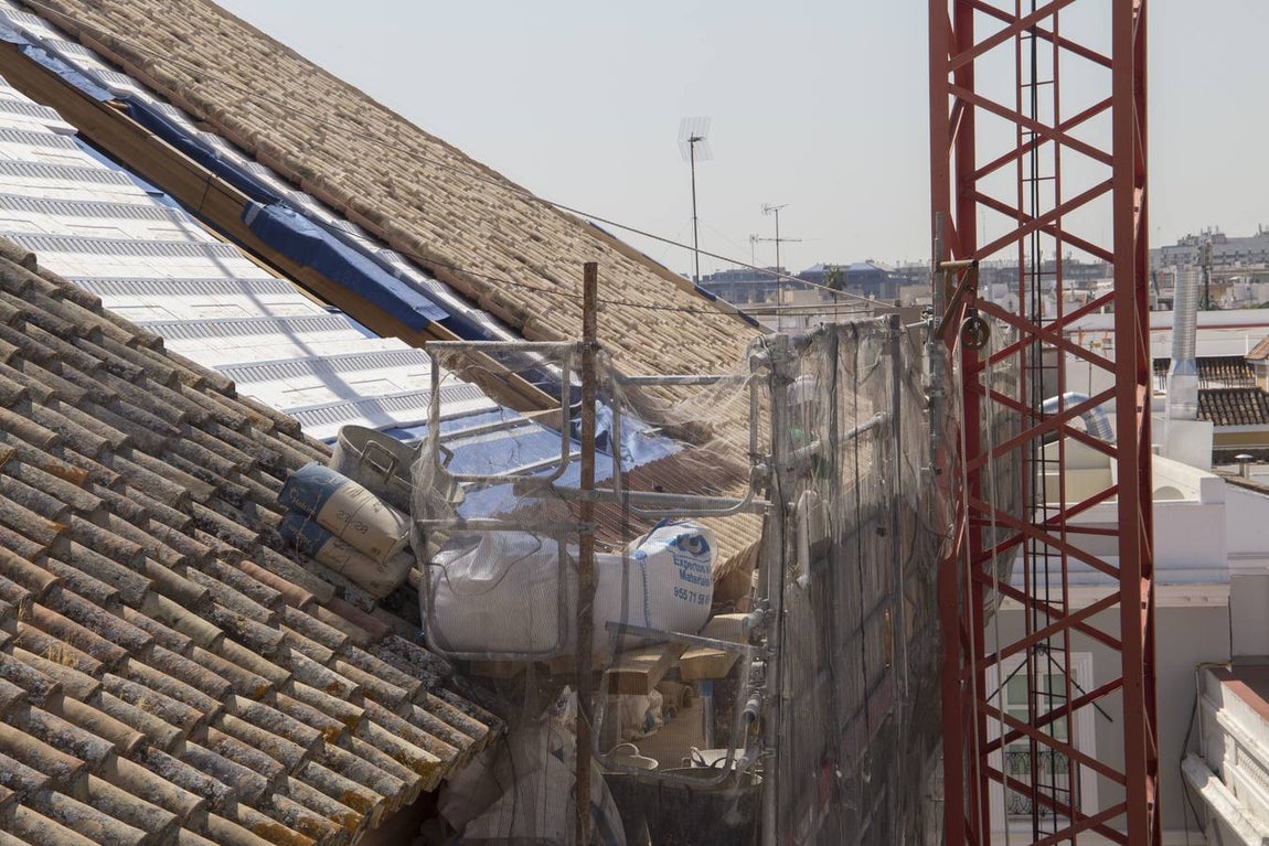 El estado de las obras de restauración de la iglesia del convento Madre de Dios