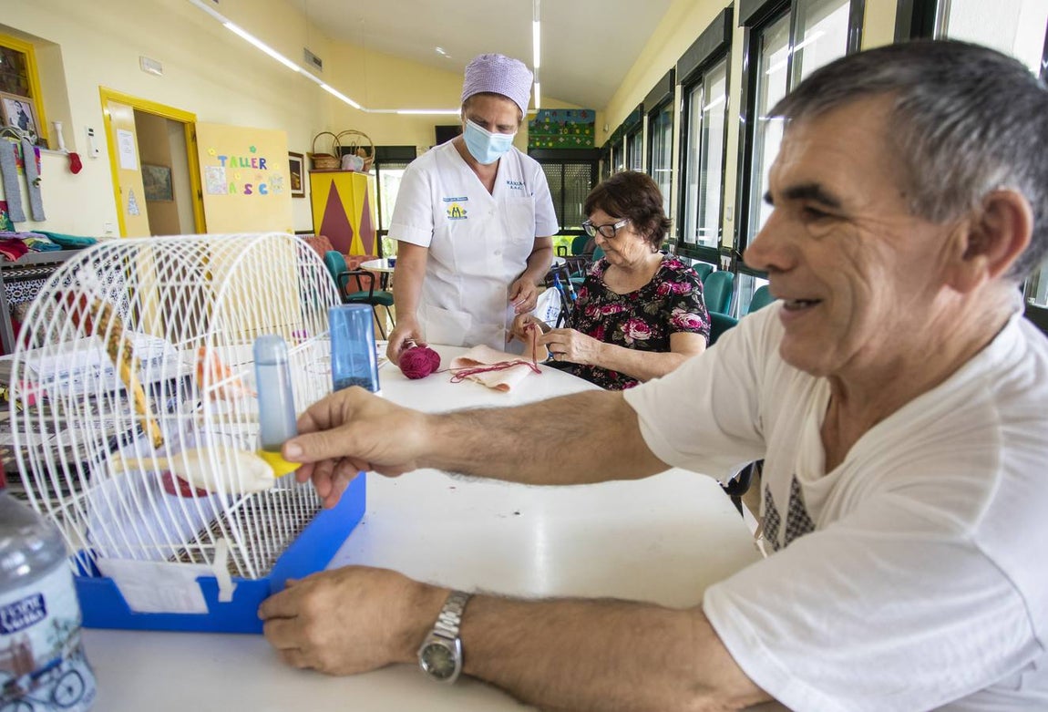 El día a día en una residencia de ancianos de Andalucía en la nueva normalidad