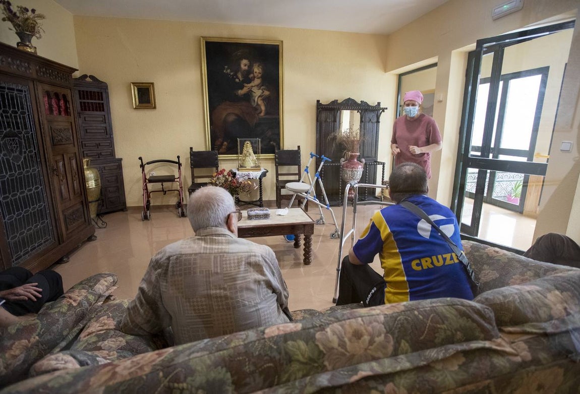 El día a día en una residencia de ancianos de Andalucía en la nueva normalidad