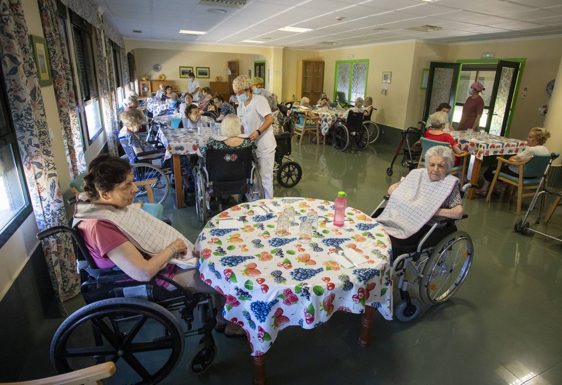 El día a día en una residencia de ancianos de Andalucía en la nueva normalidad