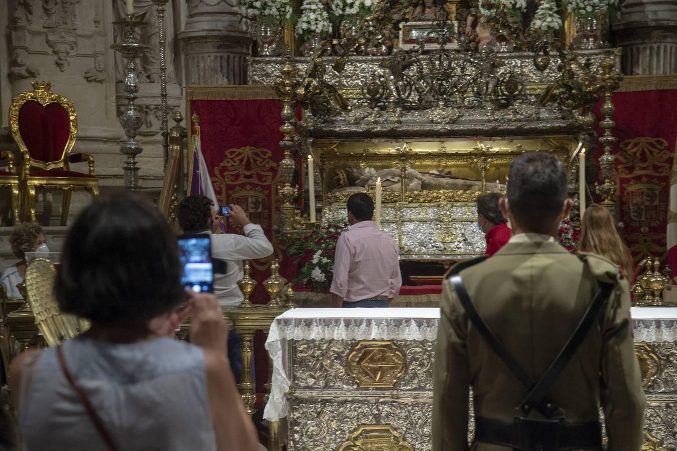 Apertura de la urna del Rey San Fernando