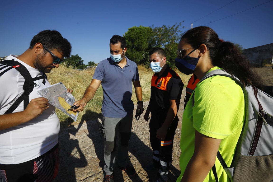 La búsqueda del hombre de 85 años desaparecido en Córdoba, en imágenes