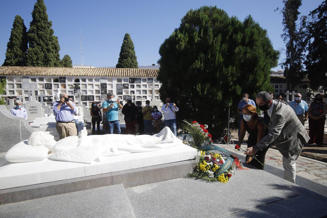 El recuerdo a Manolete en Córdoba en el aniversario de su muerte, en imágenes