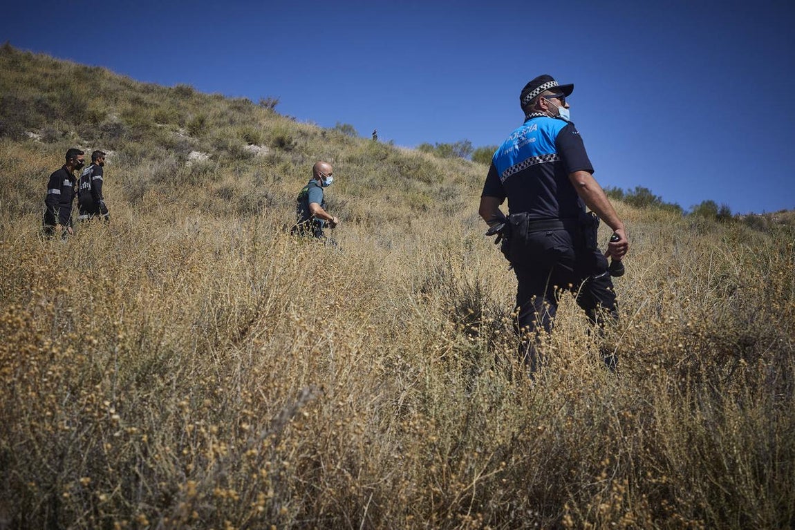 La búsqueda de la joven cordobesa Maite Cantarero, en imágenes