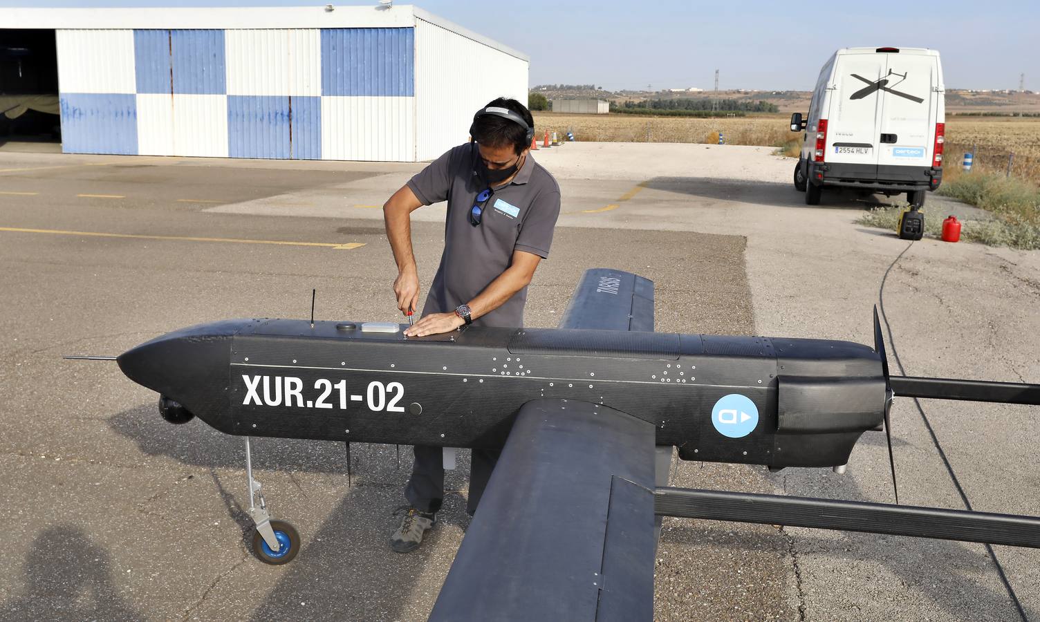 Fotogalería: Los drones de Aertec, en pleno vuelo