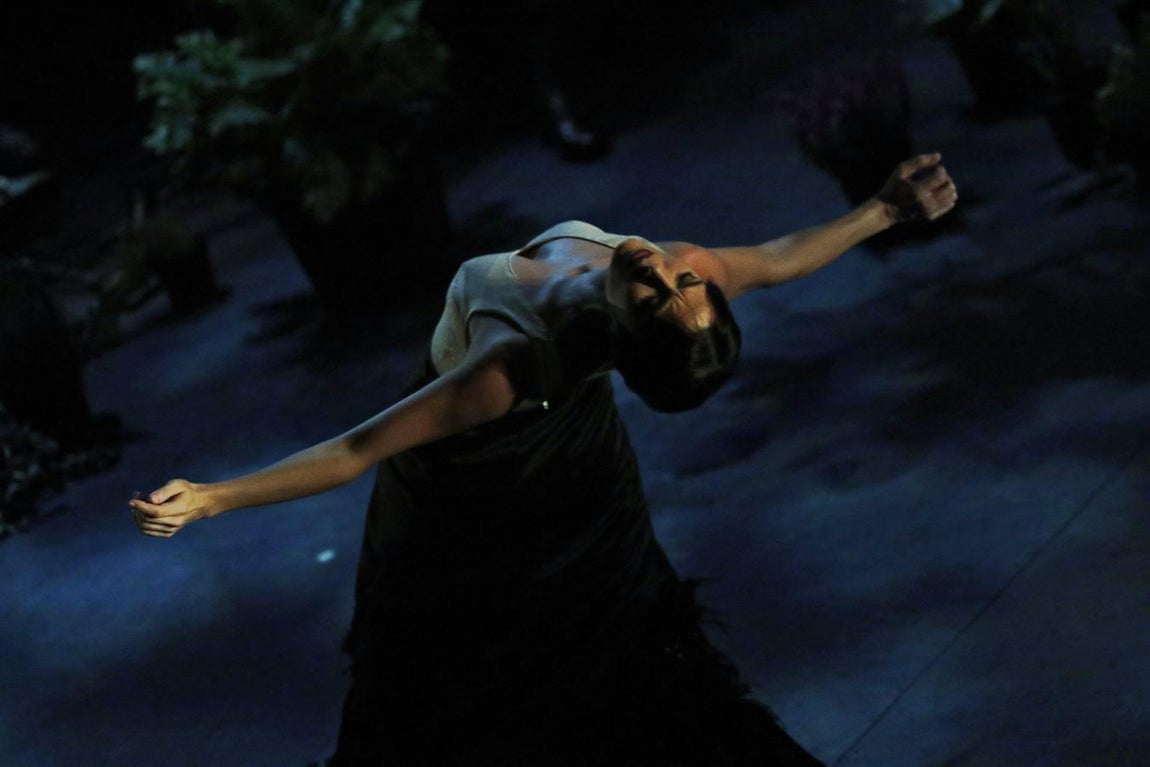 La Piñona y su «Abril» en la Bienal de Flamenco de Sevilla
