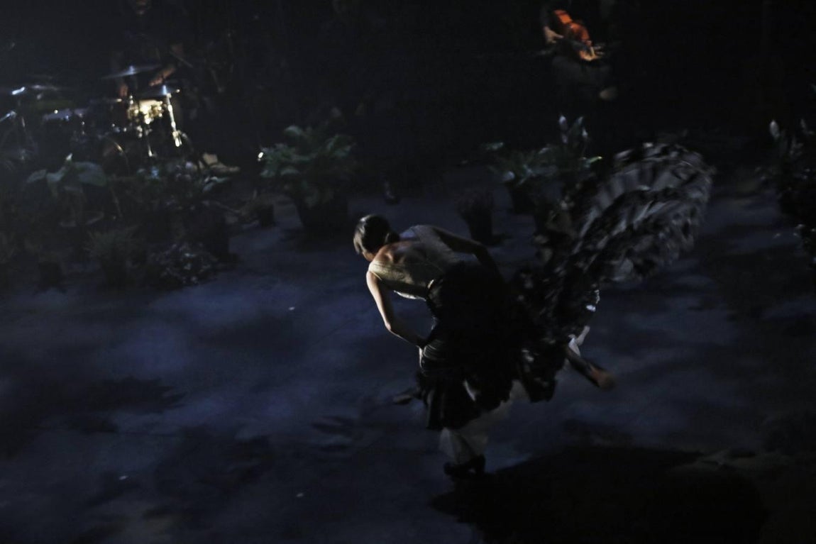 La Piñona y su «Abril» en la Bienal de Flamenco de Sevilla