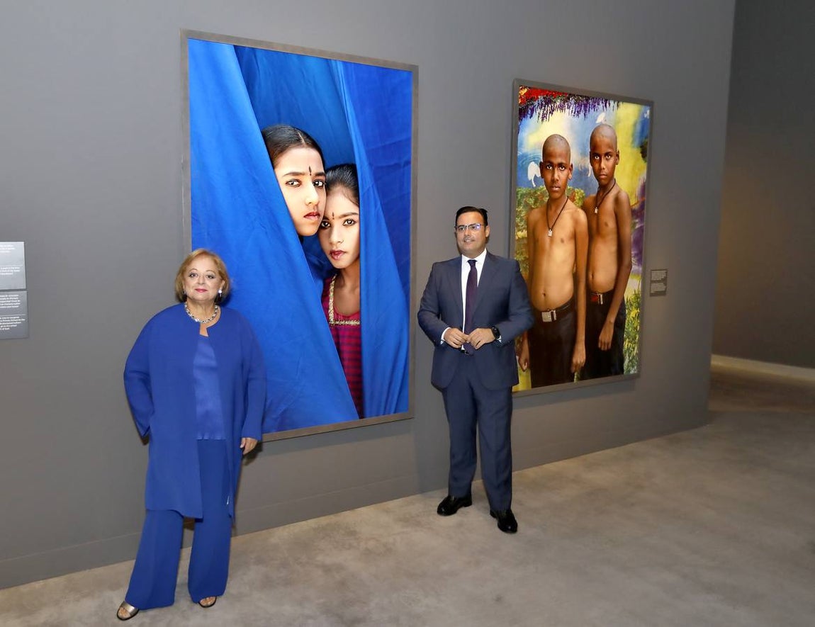 Inauguración de la exposición fotográfica «Tierra de sueños» en CaixaForum