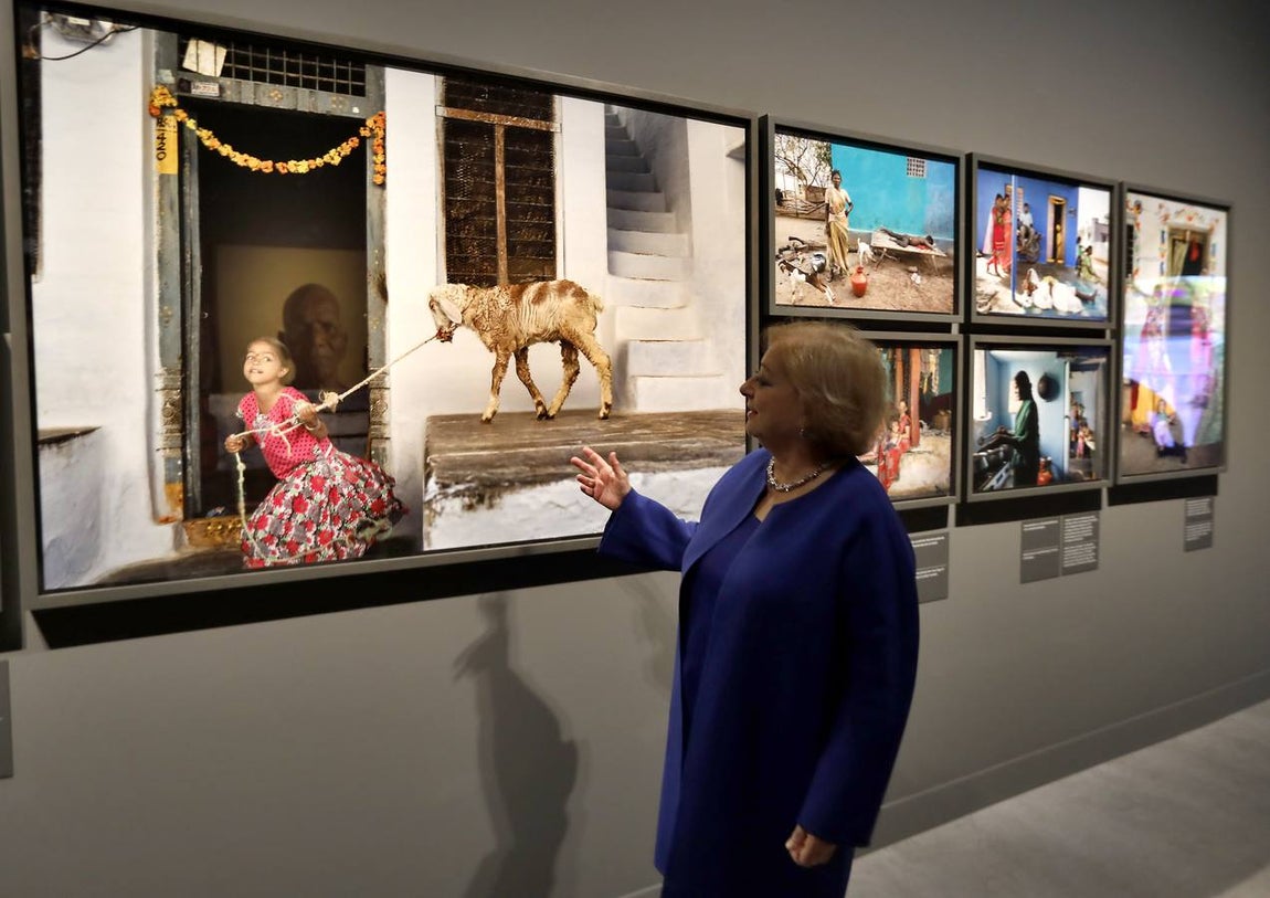 Inauguración de la exposición fotográfica «Tierra de sueños» en CaixaForum