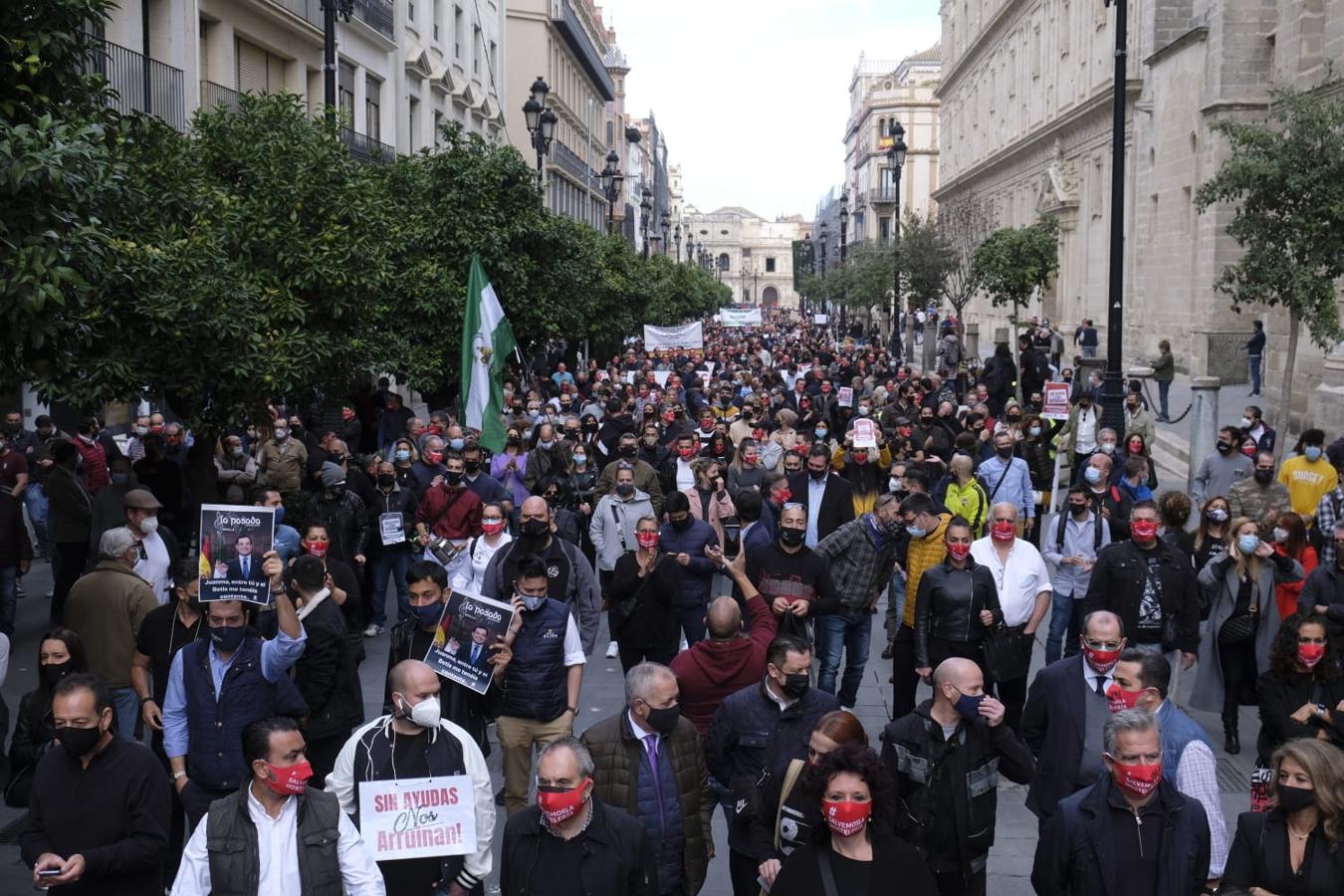 Los hosteleros de Sevilla, en pie de guerra