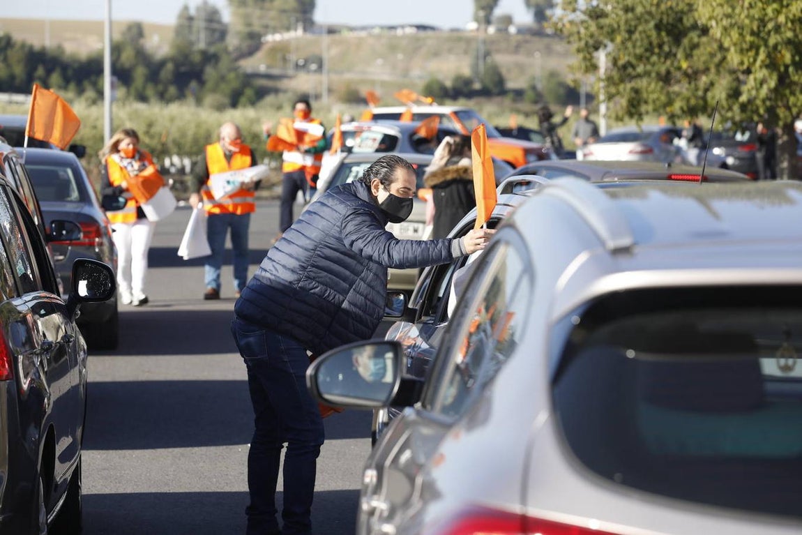 La protesta de la concertada contra la «Ley Celaá» en Córdoba, en imágenes