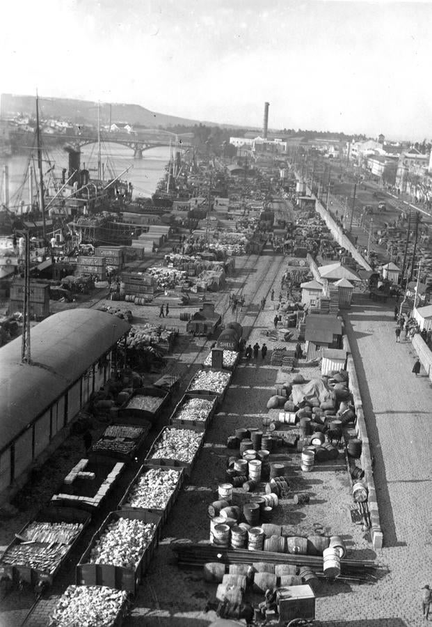 Imágenes históricas del Puerto de Sevilla