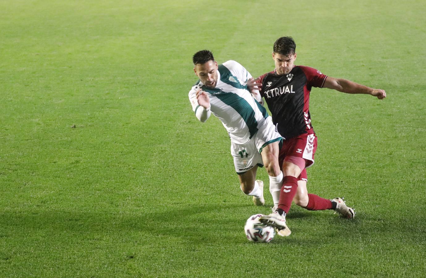 La alegría de la clasificación en el Córdoba CF - Albacete, en imágenes