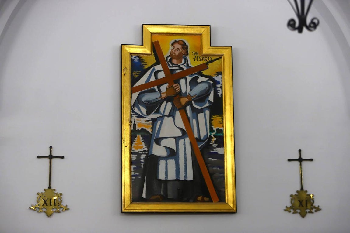 Las pinturas de José Rebollo para la iglesia de Jesús Divino Obrero de Córdoba, en imágenes