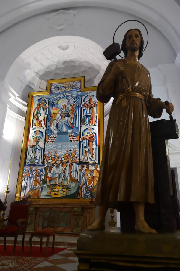 Las pinturas de José Rebollo para la iglesia de Jesús Divino Obrero de Córdoba, en imágenes