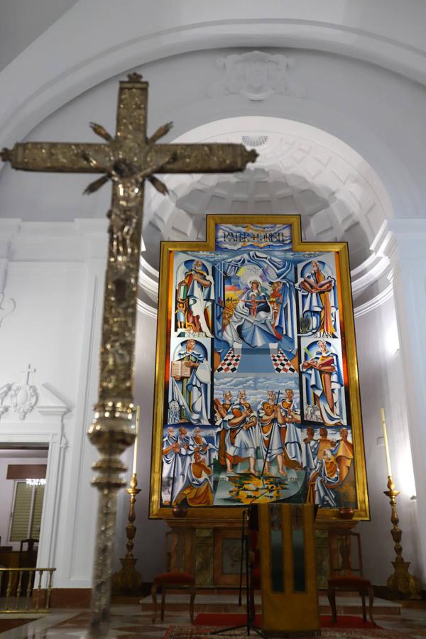 Las pinturas de José Rebollo para la iglesia de Jesús Divino Obrero de Córdoba, en imágenes