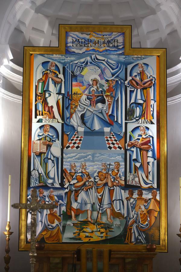Las pinturas de José Rebollo para la iglesia de Jesús Divino Obrero de Córdoba, en imágenes