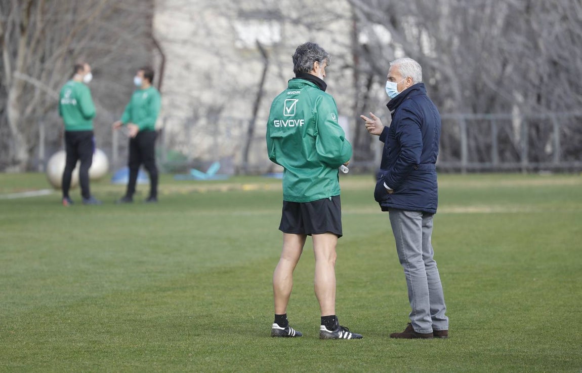 El entrenamiento del Córdoba CF, en imágenes