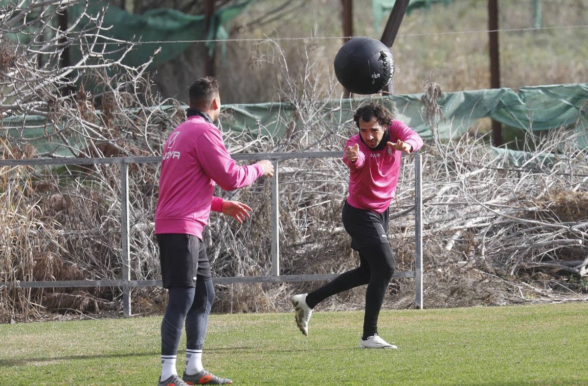 El entrenamiento del Córdoba CF, en imágenes