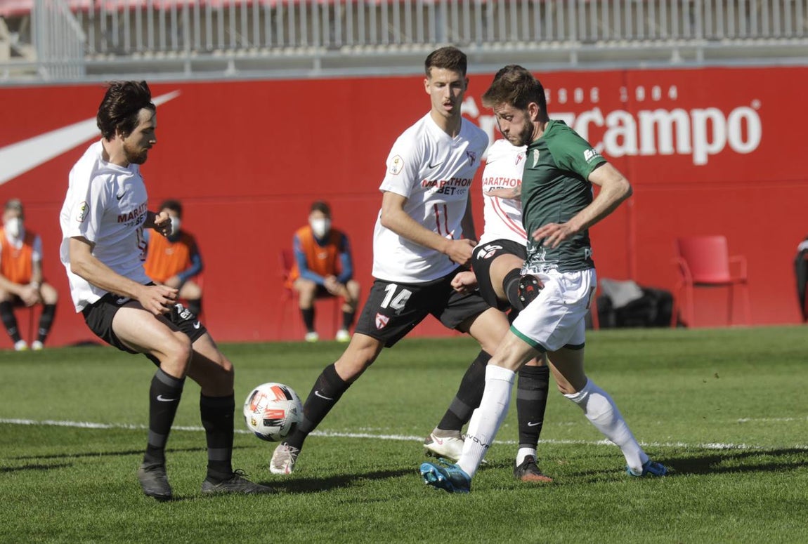 En imágenes, el Sevilla Atlético - Córdoba CF