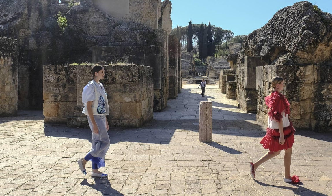 Itálica acoge la primera jornada de la Semana de la Moda de Andalucía