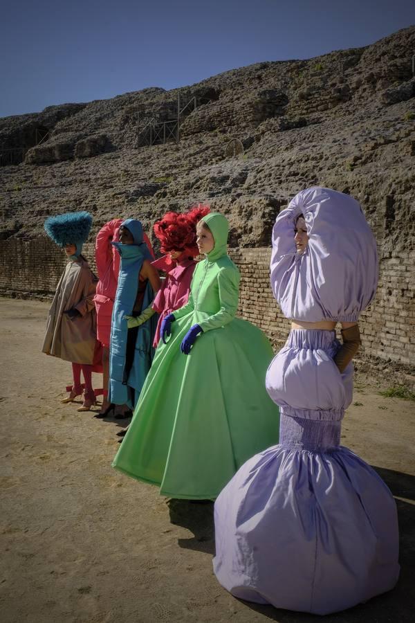 Itálica acoge la primera jornada de la Semana de la Moda de Andalucía