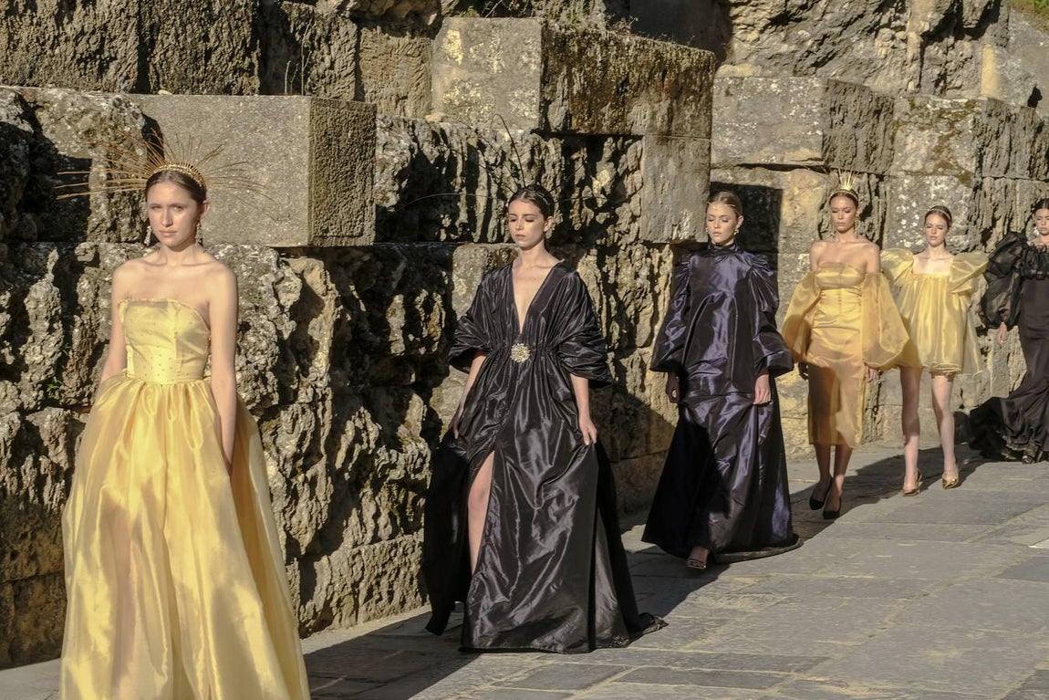 Itálica acoge la primera jornada de la Semana de la Moda de Andalucía
