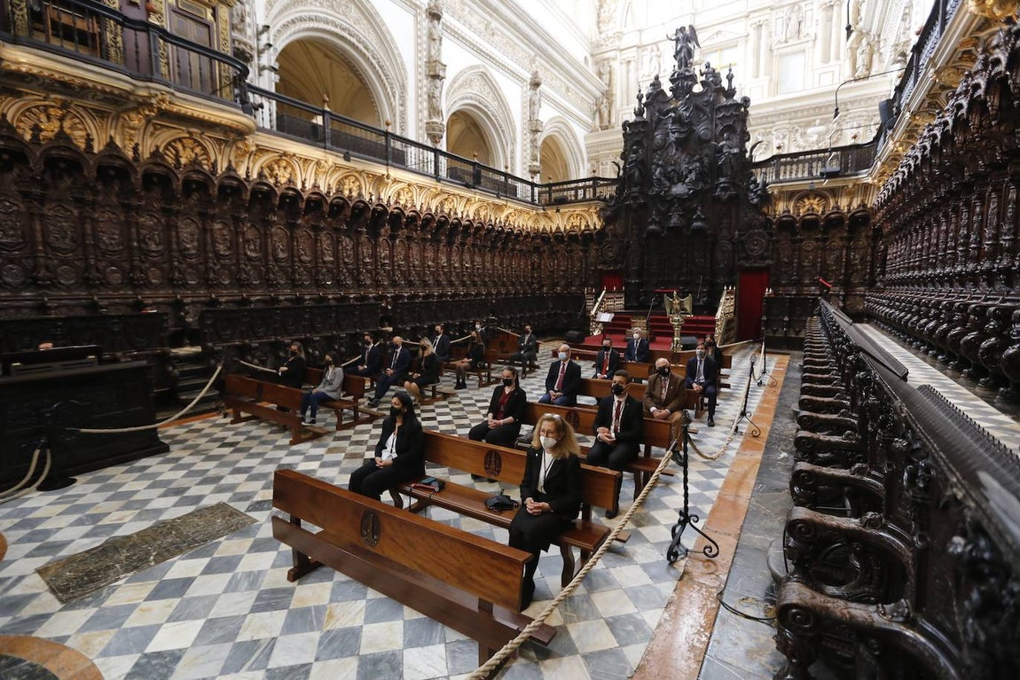 Semana Santa de Córdoba 2021 | Las imágenes del acto conjunto del Lunes Santo en la Catedral