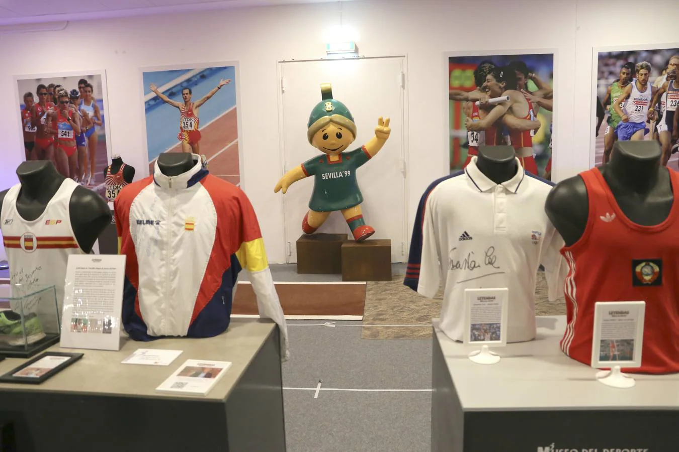 Museo del Deporte instalado en el Estadio de la Cartuja