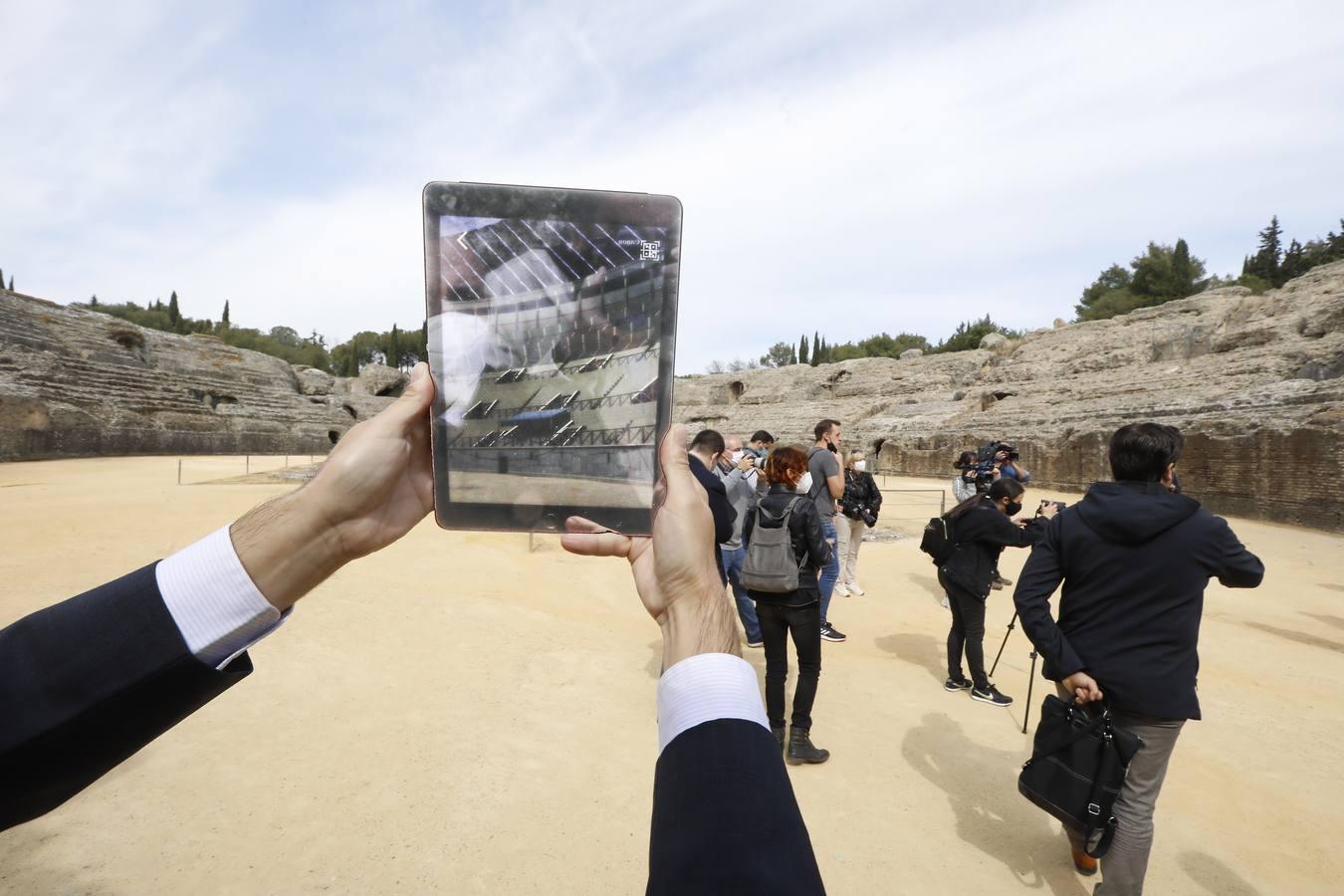 En imágenes, la nueva visita virtual a la Itálica de hace 2.000 años