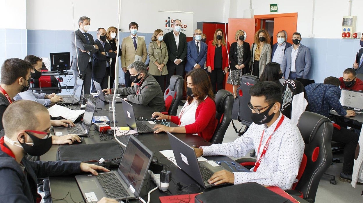 La inauguración de la escuela digital e inclusiva Don Bosco F5, en imágenes