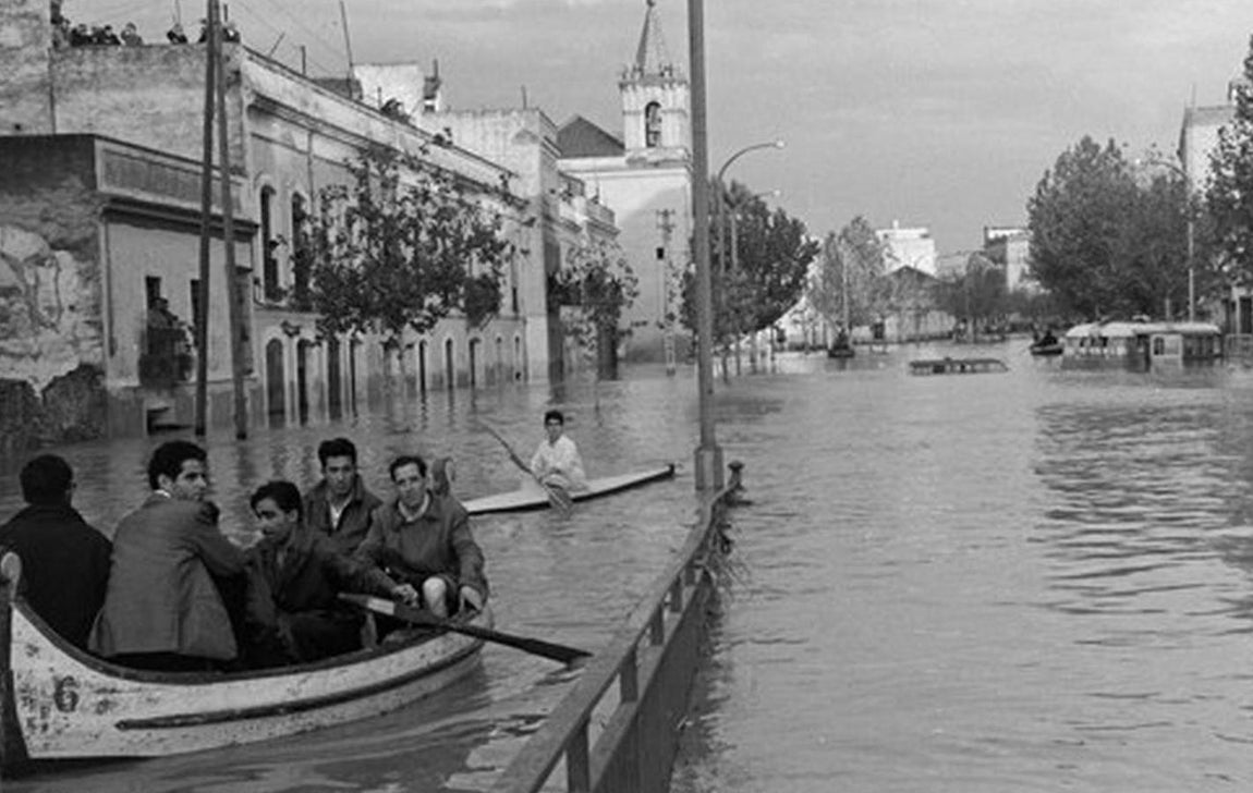 Riada del Tamarguillo. Año 1961