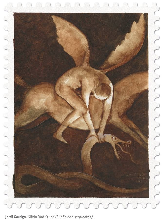 Ilustración del libro 'Dados cargados' editado por Pedro Tabernero