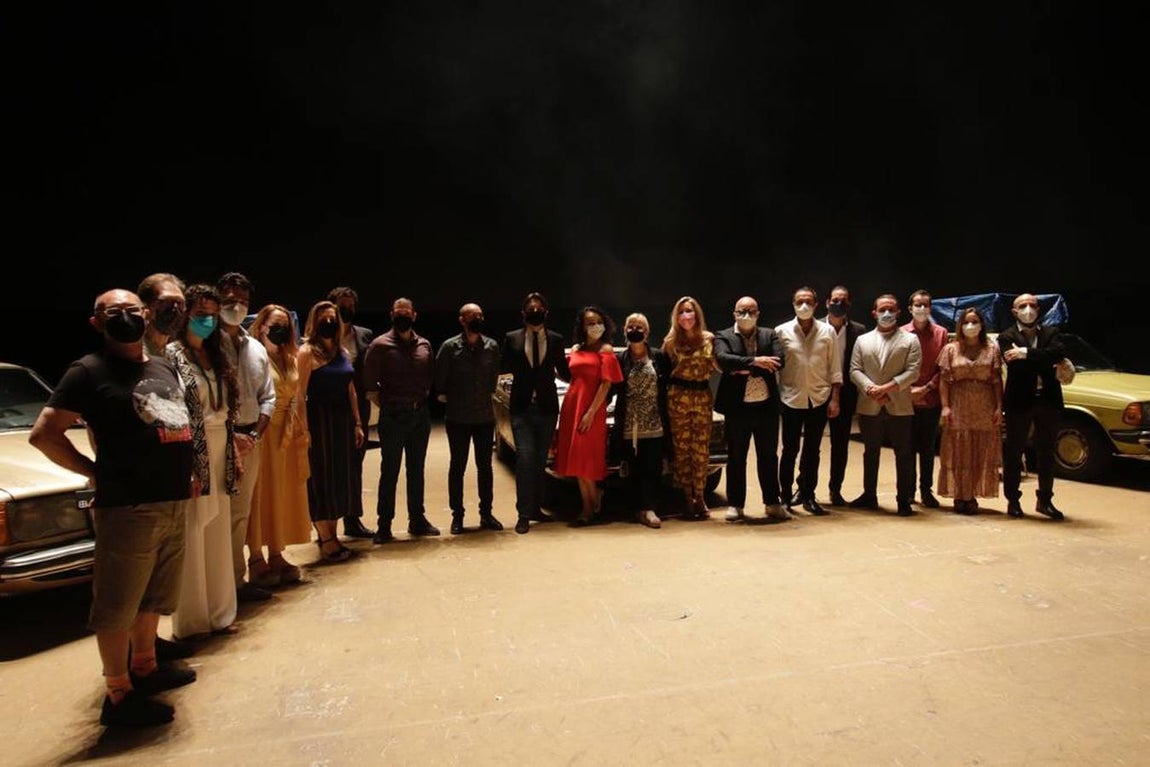 Presentación de la ópera  'Carmen' en el escenario del Teatro de la Maestranza