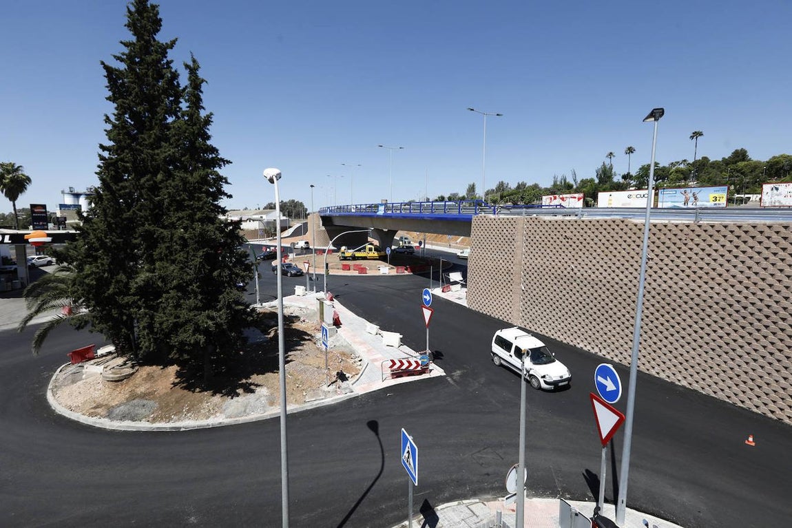 Las últimas obras del tramo municipal de la Ronda Norte de Córdoba, en imágenes