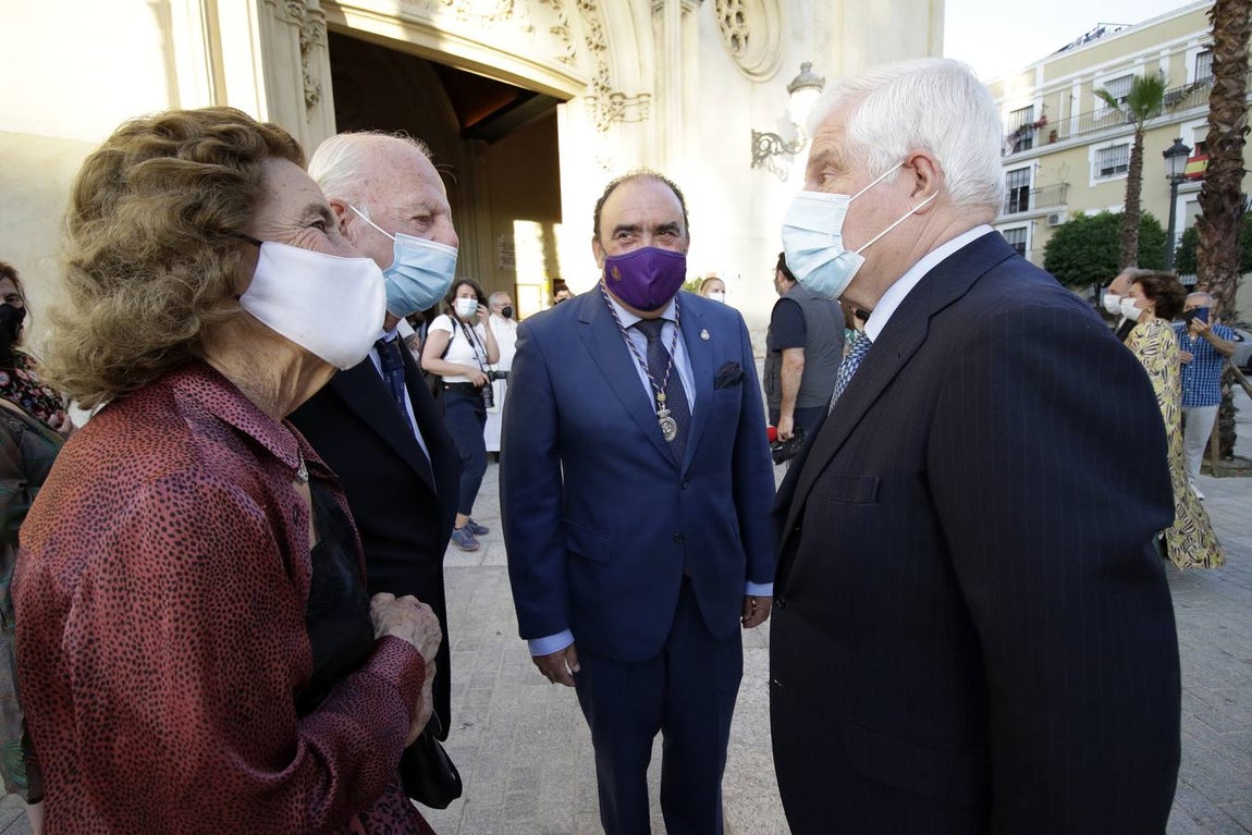 Bautizo de la primogénita de los Duques de Huéscar en Sevilla