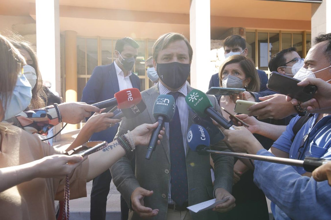 En imágenes, arranca la vacunación Covid en la sede del Ayuntamiento de Córdoba