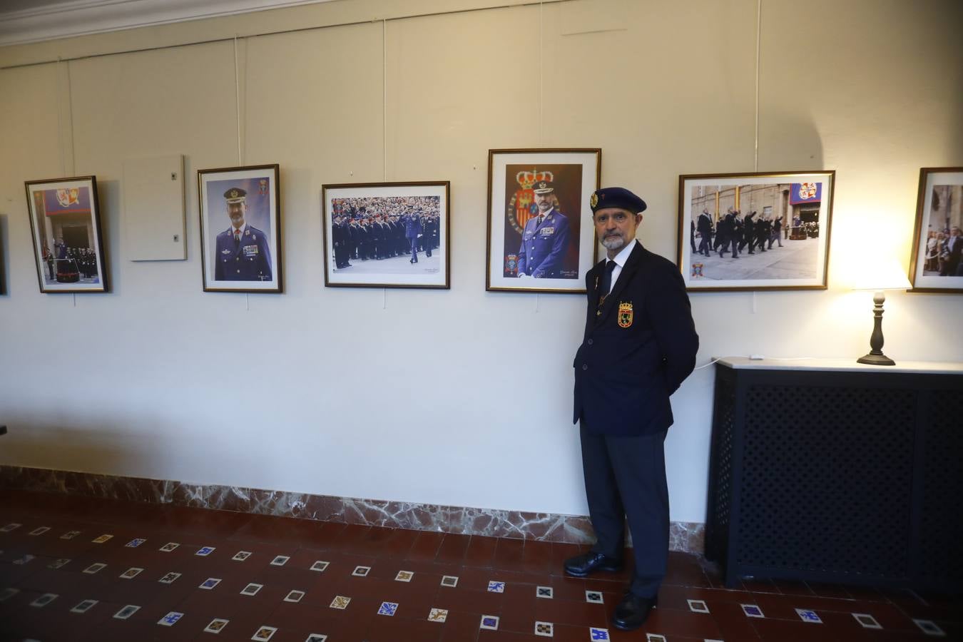 La exposición del Rey Felipe VI en el Círculo de la Amistad de Córdoba, en imágenes