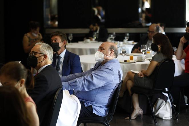 En imágenes, el presidente de Paradores, en la Mirada Económica de ABC Córdoba